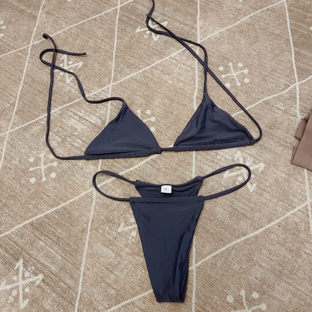 Dark Grey Bikini
